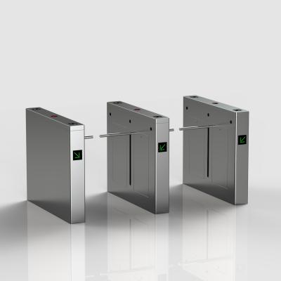 China 304 Stainless Steel 24V Full Automatic Drop Arm Turnstile for sale