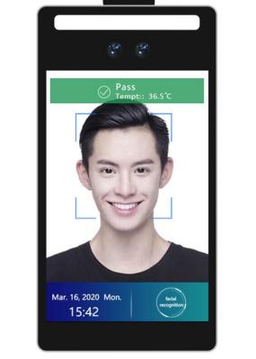 China 15.5 Inch 23.8 Inch Face Recognition And Temperature Detection Device for sale