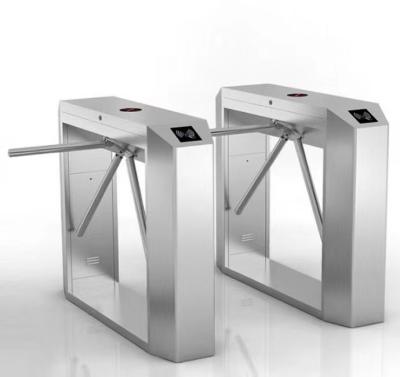 China Automatic SUS304 Bidirectional Card Reader Turnstile Tripod for sale