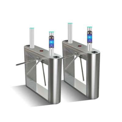 China Automatic SUS304 Bidirectional Card Reader Entrance Barrier Gate for sale