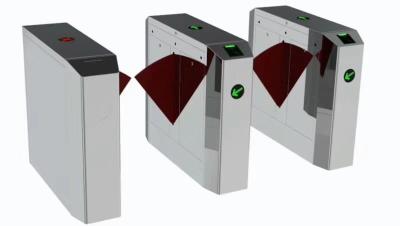 China 650mm Lane Flap Barrier Turnstile For Subway Station for sale