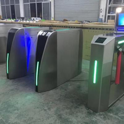 China Metro Entrance Access Control 650mm 850mm Flap Barrier System for sale