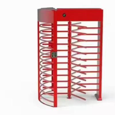 China Fingerprint Access Control 304 Stainless Steel Turnstile Full Height for sale