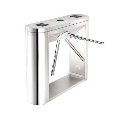 China Semi Automatic 3 Arms Tripod Barrier Gate With RFID Access Control System for sale