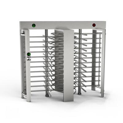 China Security Rotate Full Height Barrier Turnstile Gate 316 Stainless Steel for sale