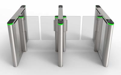 China RFID Access Control Pedestrian Turnstile Gate Automatic Security Entrance Gate for sale