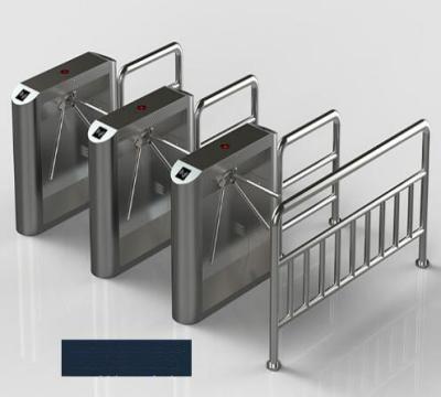 China Mechanism Tripod Pedestrian Turnstile Gate With Hydraulic Rod Access Control Board for sale