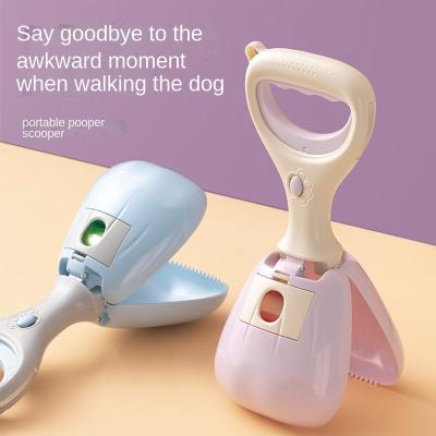 China New Viable Dog Toilet Picker Picking Up Poop Portable Dog Artifact Pet Walk Poop Out Pick Poop Bag Stool Backrest Toilet for sale