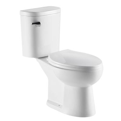 China Modern Sanitary Ware Ceramic Washdown Low Price Bathroom Two Piece WC Price for sale