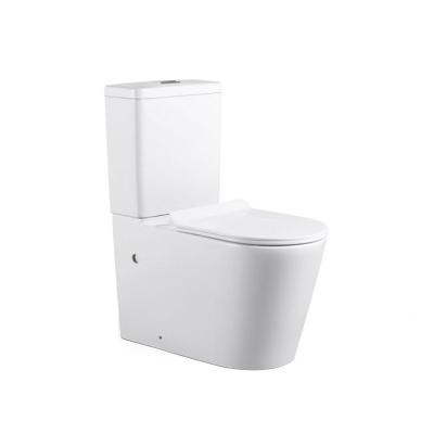 China Korea Modern Hot Sale Sanitary Ware Design Bathroom Wc Toilet Basin Two Piece Set for sale