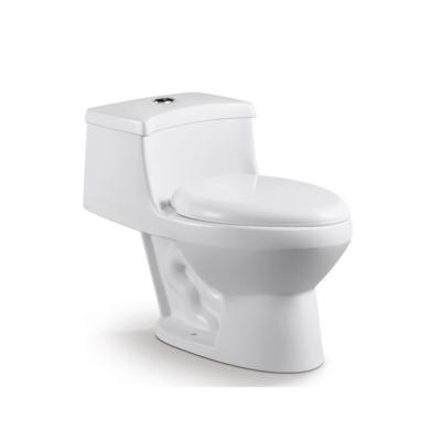 China Modern Good Quality Ceramic WC Sanitary Ware One Piece Toilet For Bathroom for sale