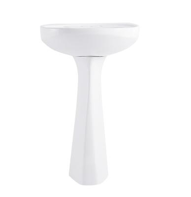 China Modern Hot Selling Bathroom Ceramic Sink Basin Freestanding Wash Basin For Bathroom for sale