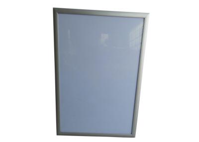 China 21mm Width Curved Snap Frame Led Light Box A2 Size With Silvery Single Side for sale