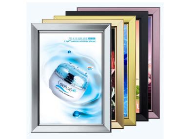 China 3CM Width Slimline Light Box Snap Frame for sale