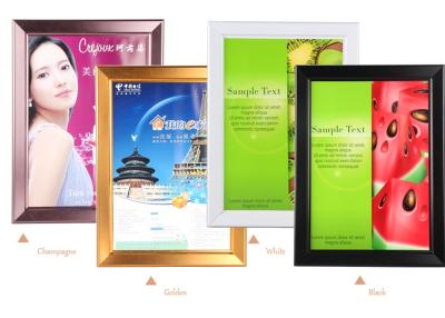 China Economic Large Snap Lock Frames 40mm Width Wall Mounted Non Illumianted for sale