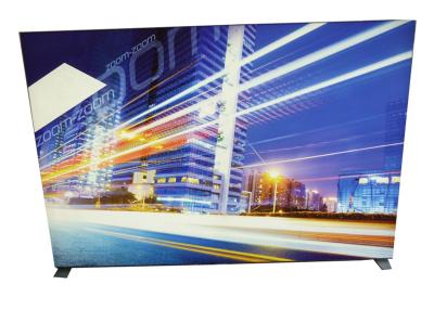 China Image Display Frameless Fabric LED Light Box 9cm Width With Soft PVC Strentch Film for sale