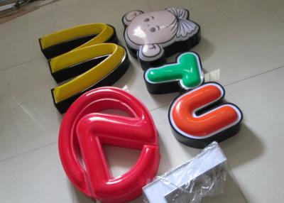 China Illuminated Channel Letters Metal Returns With Formed Face / Outdoor Signage for sale