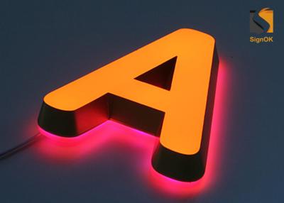 China Mini Acrylic 3D LED Channel Letter Signs for Advertising Energy Saving for sale