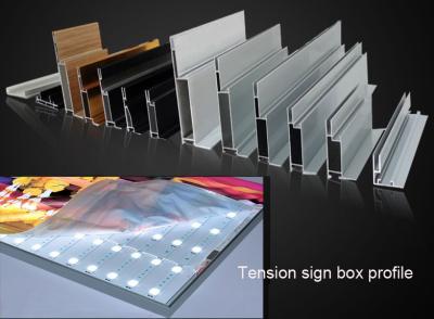 China Single Tension Fabric Sign Frame Extrusions List From 3m -10m Sign Shop DIY Making for sale