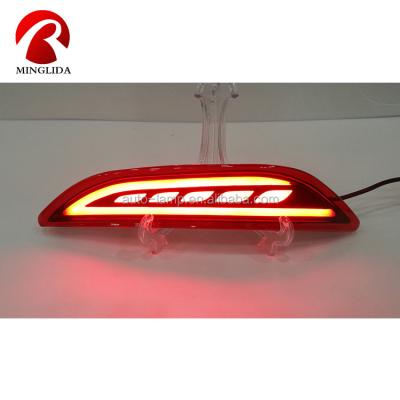 China Professional Rear Bumper Lamp Led Reflector For Honda City Brake Warning Light For HONDA CITY Back Tail Light 14-16 Led Rear Bumper Lamp for sale