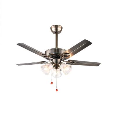 China With Light Multiple Control Modes 52 Inch Lighting And Lamp Ceiling Lamp With Fan 220v Ceiling Fan Light for sale