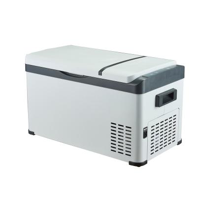 China Low Noise Car Compressor Mini Car Fridges Freezer Refrigerator Portable Freezers For Outdoor Camping for sale