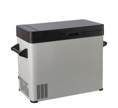 China Low Noise Factory Customized Mini Fridge Outdoor Camping Refrigerator Low Noise Compressor Car Cheap Portable Refrigerator Freezer for sale