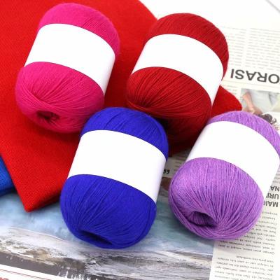 China Hot Sale Anti-Static Hand Knitting High Quality 10%Angora 90%cotton Yarn 3 Strands Mixed For Sweater/Scarf for sale