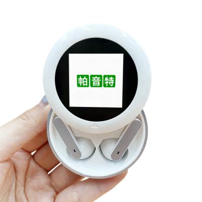 China TWS Company Gift Wireless Earphone (True Wireless Stereo) With Power Bank Battery Photo Display NR740 For Mobile Phone for sale