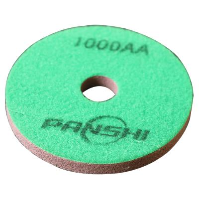 China Sponge Sheet Marble Porcelain Tile Polishing Artificial Marble Stone Grinding Wet Soft Diamond Sponge Polishing Pad 1000 for sale