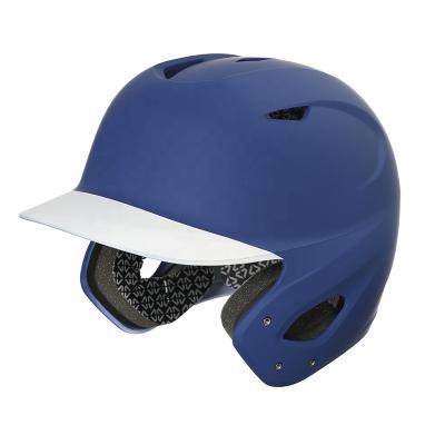 China White Material Two Tone Exterior Quality ABS Size ARH0010 Bill With Navy Helmet Matt Wadding Baseball Cap for sale