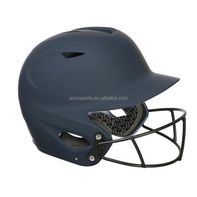 China Factory Leading Safe Wholesale High Quality With Jaw Guard Baseball Helmet Fashion Baseball Wadding Helmets for sale