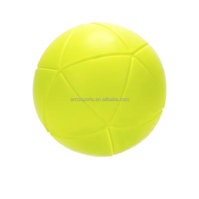 China ARB001 Eco-Friendly 9 Inch Yellow Practice Pu Dimple Baseball Super Hard Pitching, Batting/Hitting, Throwing for sale