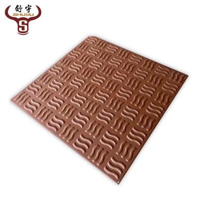 China Good Quality CLASSIC Non-Slip KFC Restaurant Waterproof Performance / Fast Food Floor Tile for sale