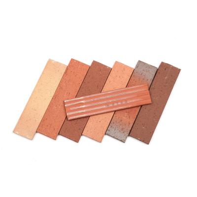 China Split Tile Wall Rough Red Split Klinker Brick for sale