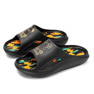 China New Unisex Summer Sandals Waterproof Yeezy Flat Logo Waterproof Custom Men Slips Shoes Women Slip On Eva Indoor Beach Ladies Yeezy Slippers for sale