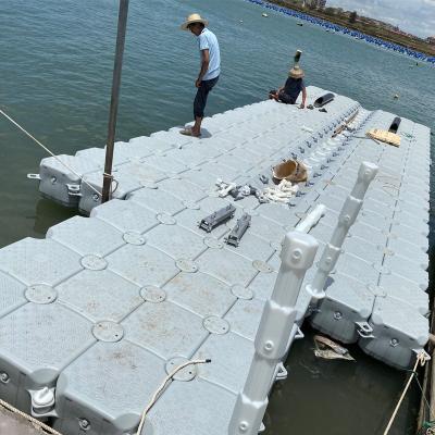 China Bridge For Pumps Factory Floating Pontoon Purchase Custom Log Float 20 40' Ft Pieces Floating Pontoon For Adults for sale