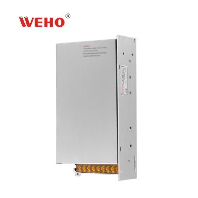 China Single Output Type S-600-36 36V 16.7A 600W 238*124*65mm Switch Power Supply from WEHO 110/220VAC for sale