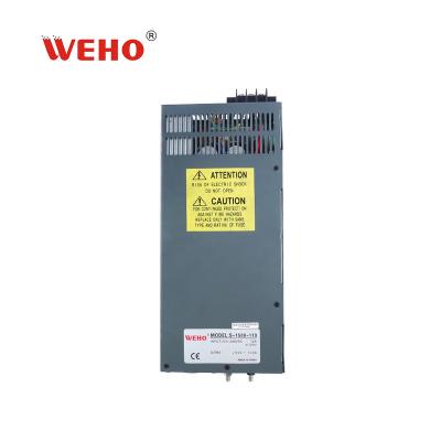 China High Quality WEHO S-1500-12 125A 1500W 12VDC SMPS 291*132*68mm Switching Power Supply for sale