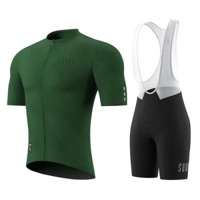 China Souke Breathable Apparel Men's SSL Bike Tank Top And Bib Cycling Shorts Cycling Sets Cycling Full Set for sale