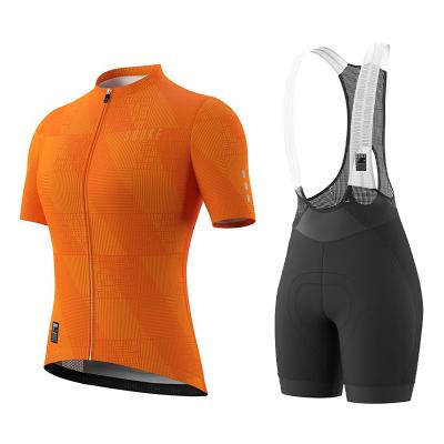 China Breathable Souke Sports Cycle Clothing Women Cycling Kits Cycling Jersey Top And Bibs Set for sale