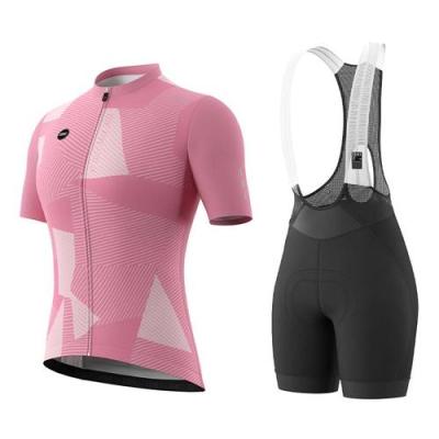 China Souke Breathable Popular Women's Pro Cycling Sets Jersey And Bibs Pro Full Cycling Set for sale