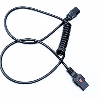 China Power Extension Tea Harvester Accessories Customized Lawn Mower, Garden Trimmer Spring Mains Cord Power Extension Connection Spring Wire for sale