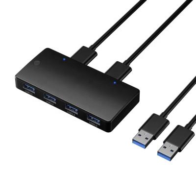 China Hot-selling Data Transfer+ PD KVM Port Charging 2 in 4 Switch Suitable for One-Key Switching Between Two Computers for sale