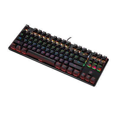 China K400 Real Mechanical Keyboard Cyan Axis Right Handed Customized Mechanical Keyboard Gaming for sale