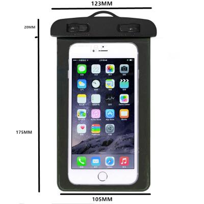 China Universal Waterproof Pouch Waterproof Carry Cover Waterproof Cell Phone Bag Phone Case for sale