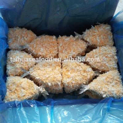 China New Manufactured Low Fat Cod Breaded Frozen Products for Export for sale