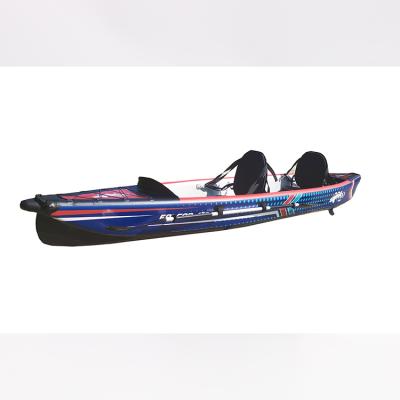 China Adjustable Competitive Price Plastic Single Seat Racing Kayak For One Person Width And Allows The Kayak To Paddle As Fast As Any Rigid Kayak for sale