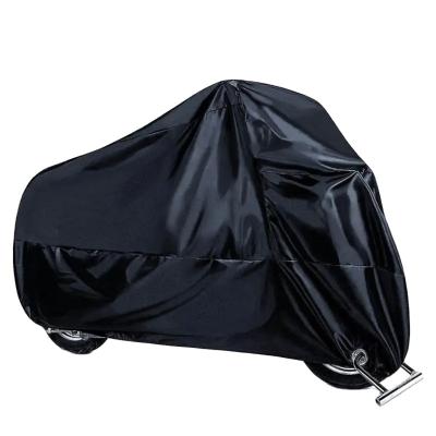 China New Design 210D Oxford Cloth Outdoor Easy To Carry Motorcycle Cover Waterproof Motorcycle Dust Cover for sale