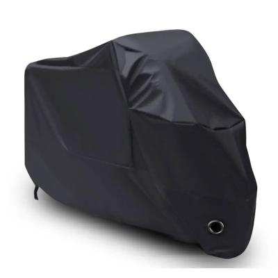 China PE/PVC/Polyester/180T 190T 210D Oxford Material Professional Manufacture Waterproof And UV Durable Motorcycle Cover Cap For Outdoor for sale